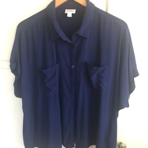 Lularoe Blue Medium Amy EUC